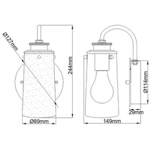 Quintiesse Braelyn 1-Light Wall Sconce
