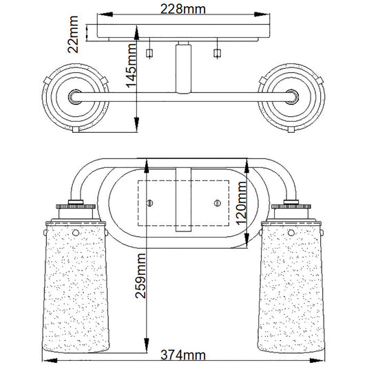 Quintiesse Braelyn Decorative Wall Light