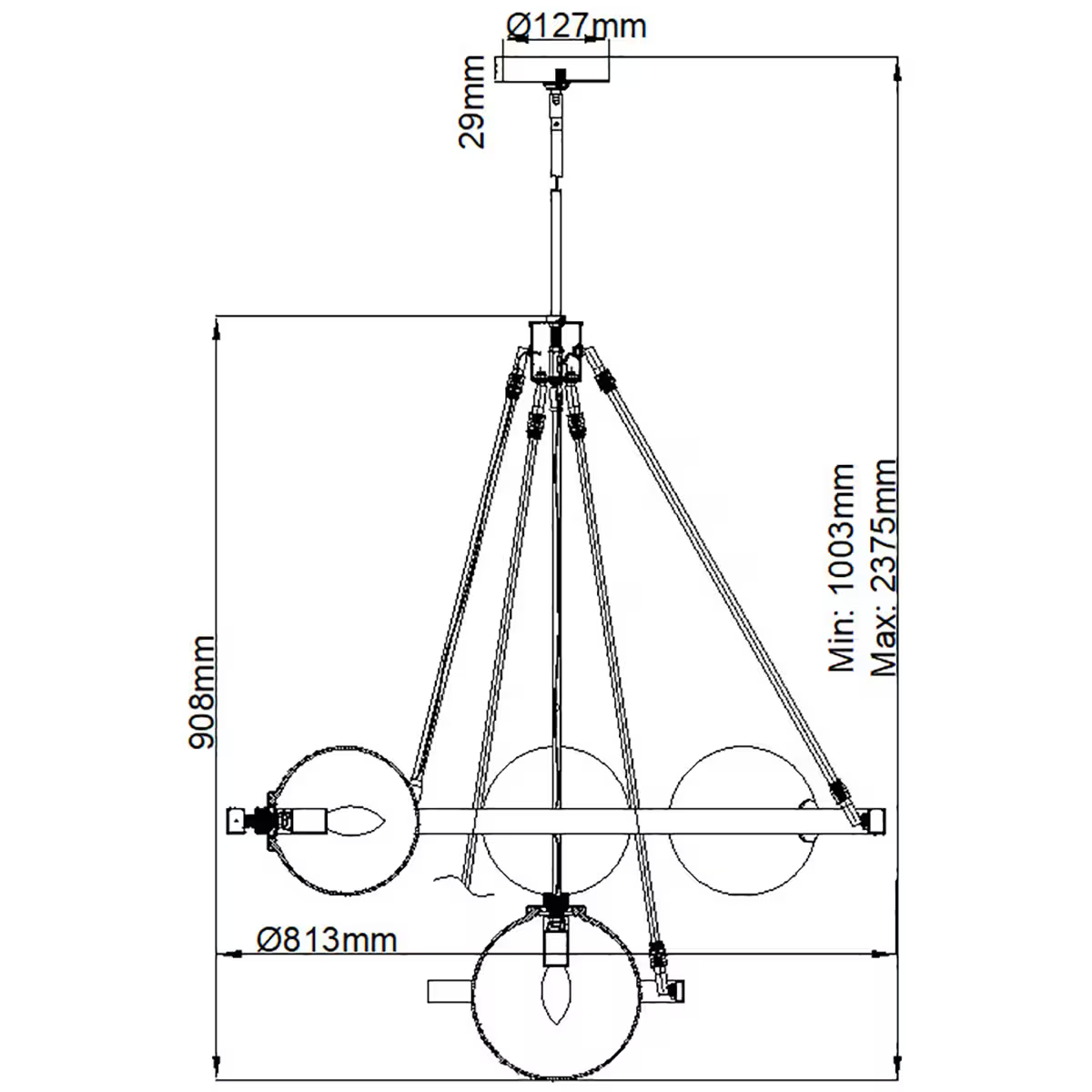 Harper 7-Light Pendant