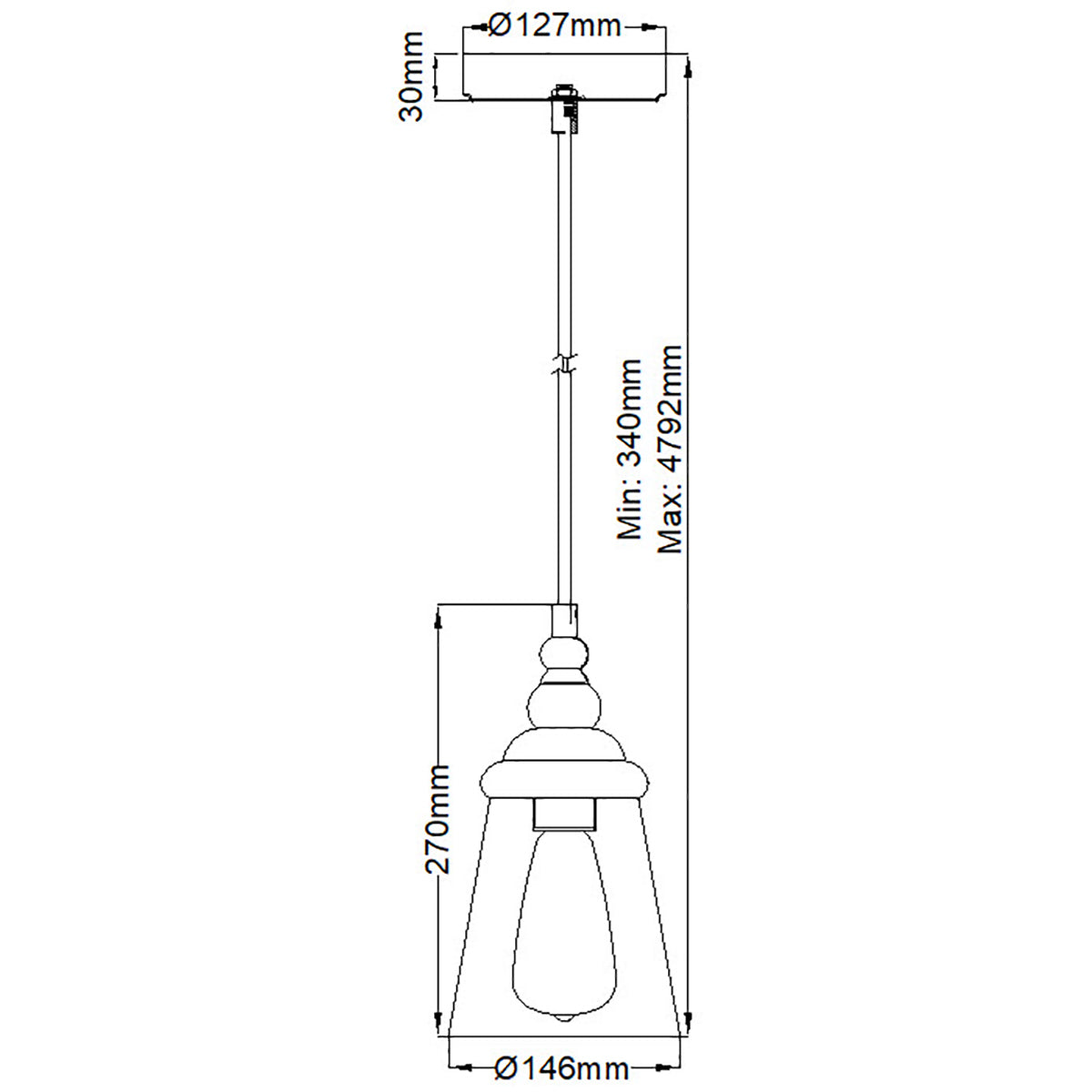 Quintiesse Loras Pendant Light