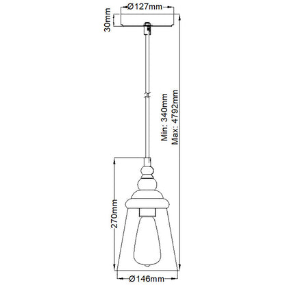 Quintiesse Loras Pendant Light