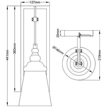 Quintiesse Loras Wall Light
