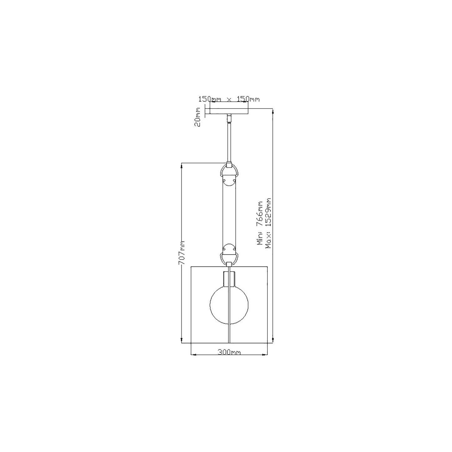 Ludlow 1-Light Pendant