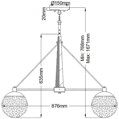 Quintiesse Marilyn Chandelier