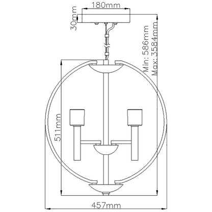 Quintiesse Mondo Chandelier