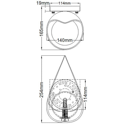 Quintiesse Ren Wall Light