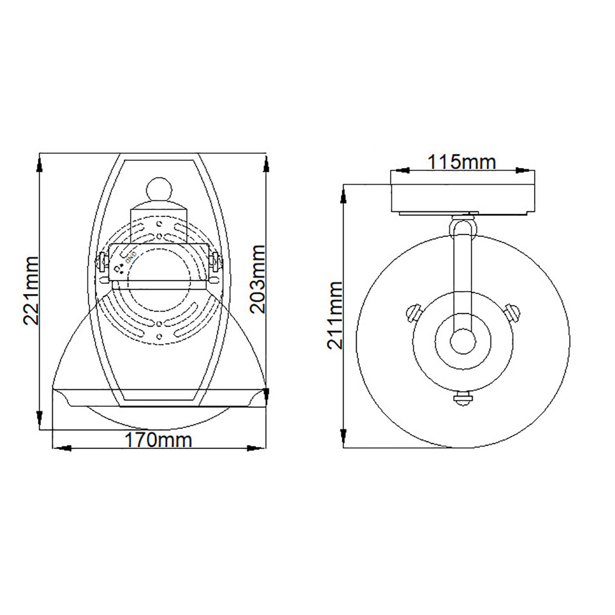 Quintiesse Scholar Wall Light