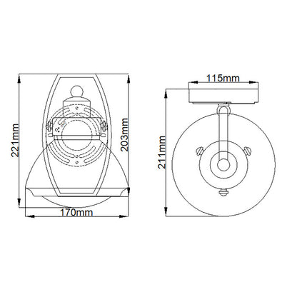 Quintiesse Scholar Wall Light