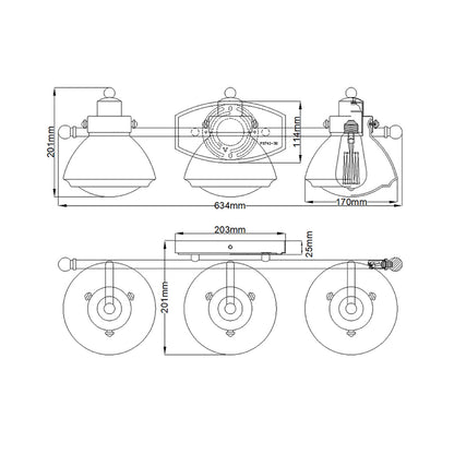 Quintiesse Scholar Decorative Wall Light