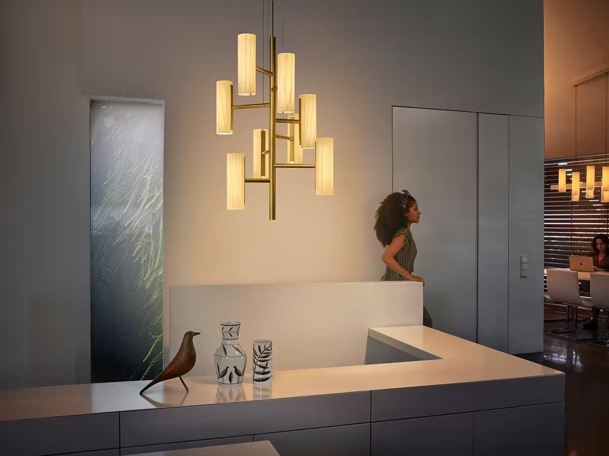 Black Note LED Chandelier