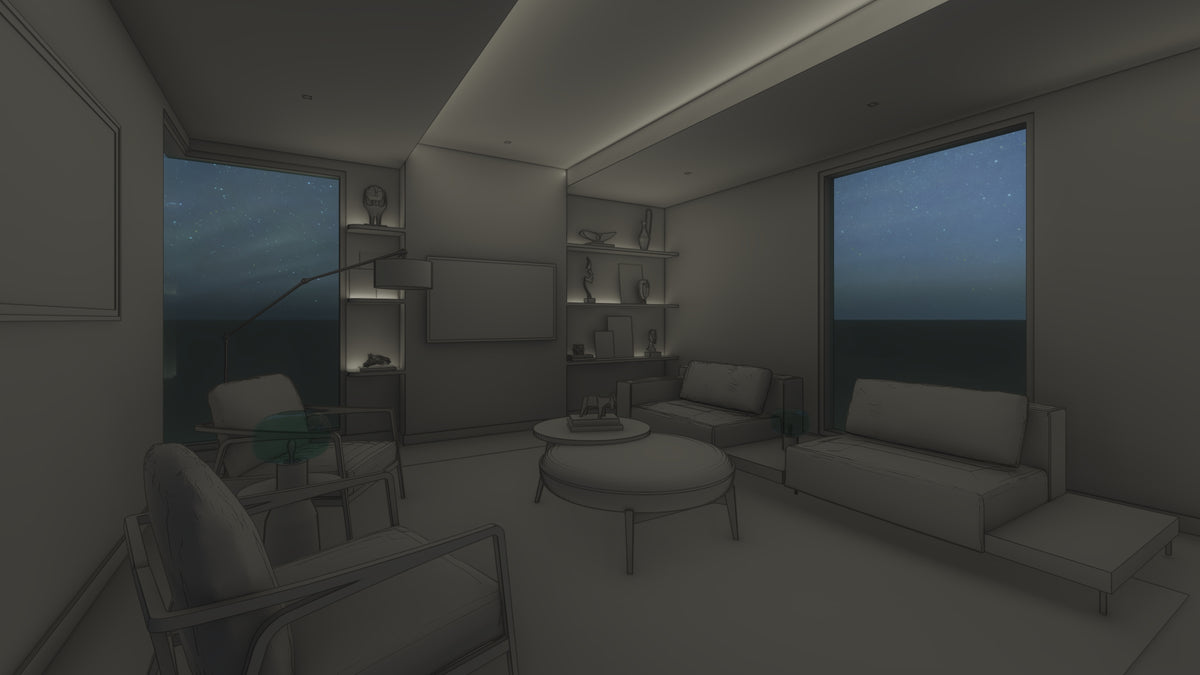 Indirect cove lighting