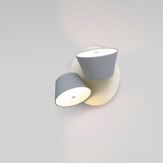 Tam Tam A2 Wall Light in Off White