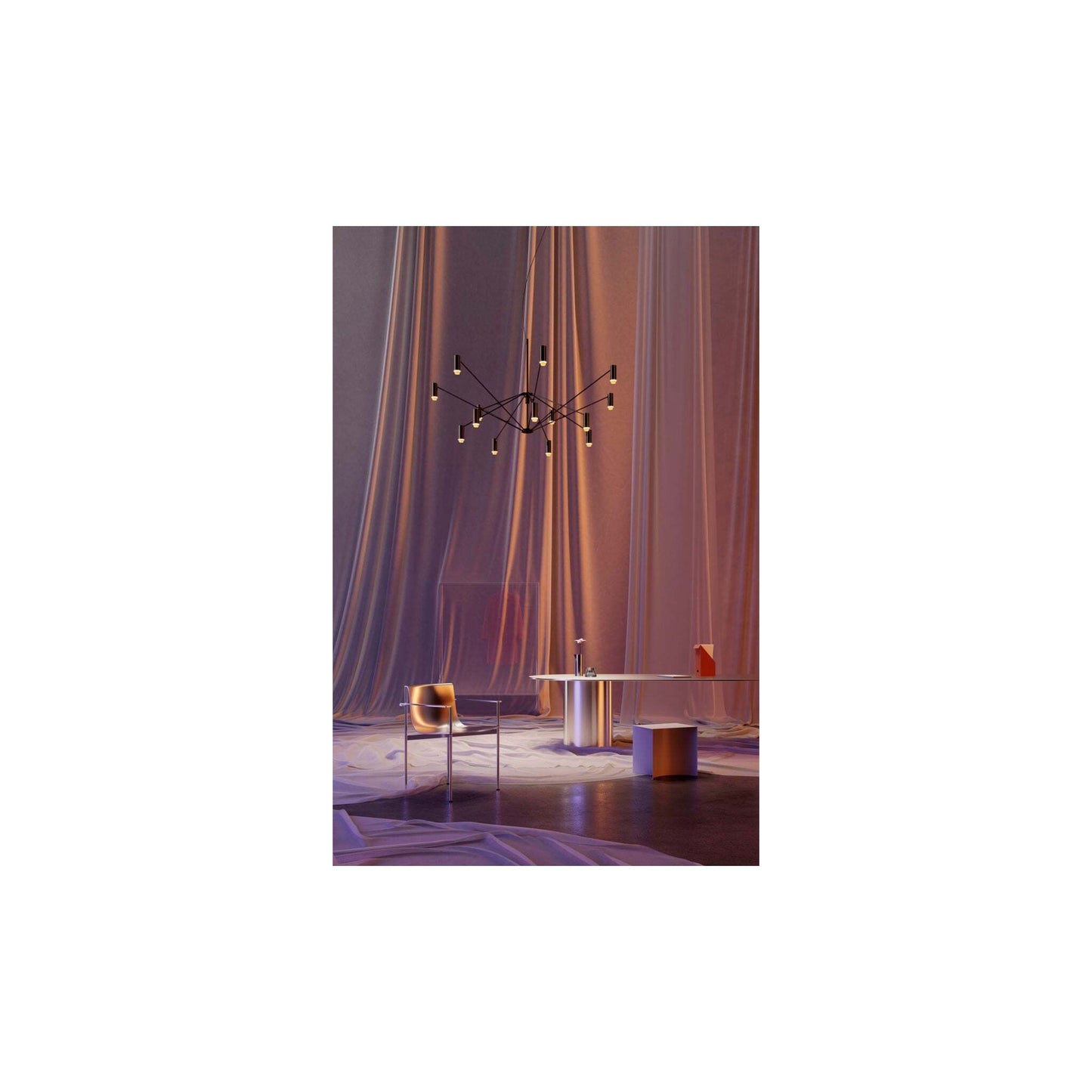 The W LED Pendant