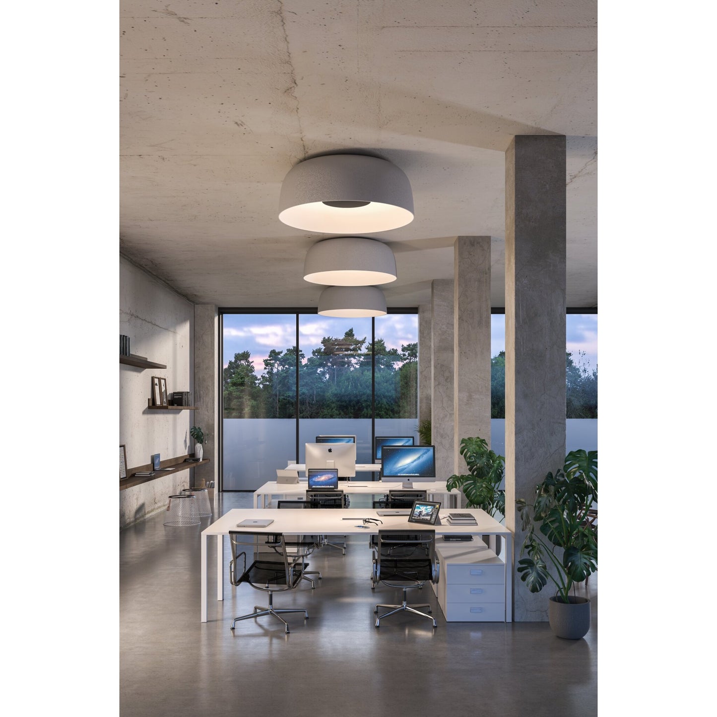 Djembe C42.13 Small LED Surface Ceiling Light