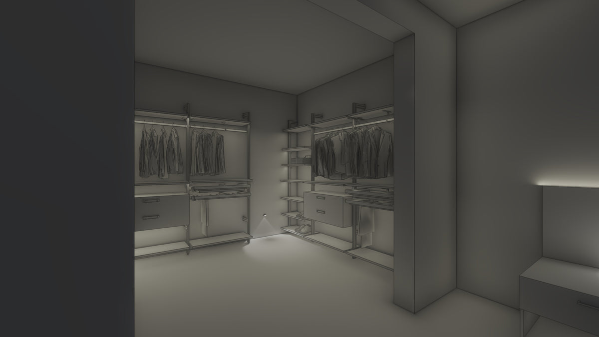 Master bedroom   wardrobe & dressing