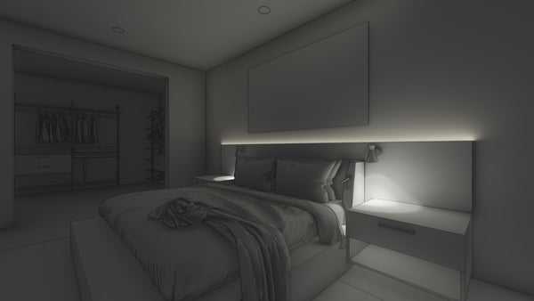 Directional wall mounted sconce