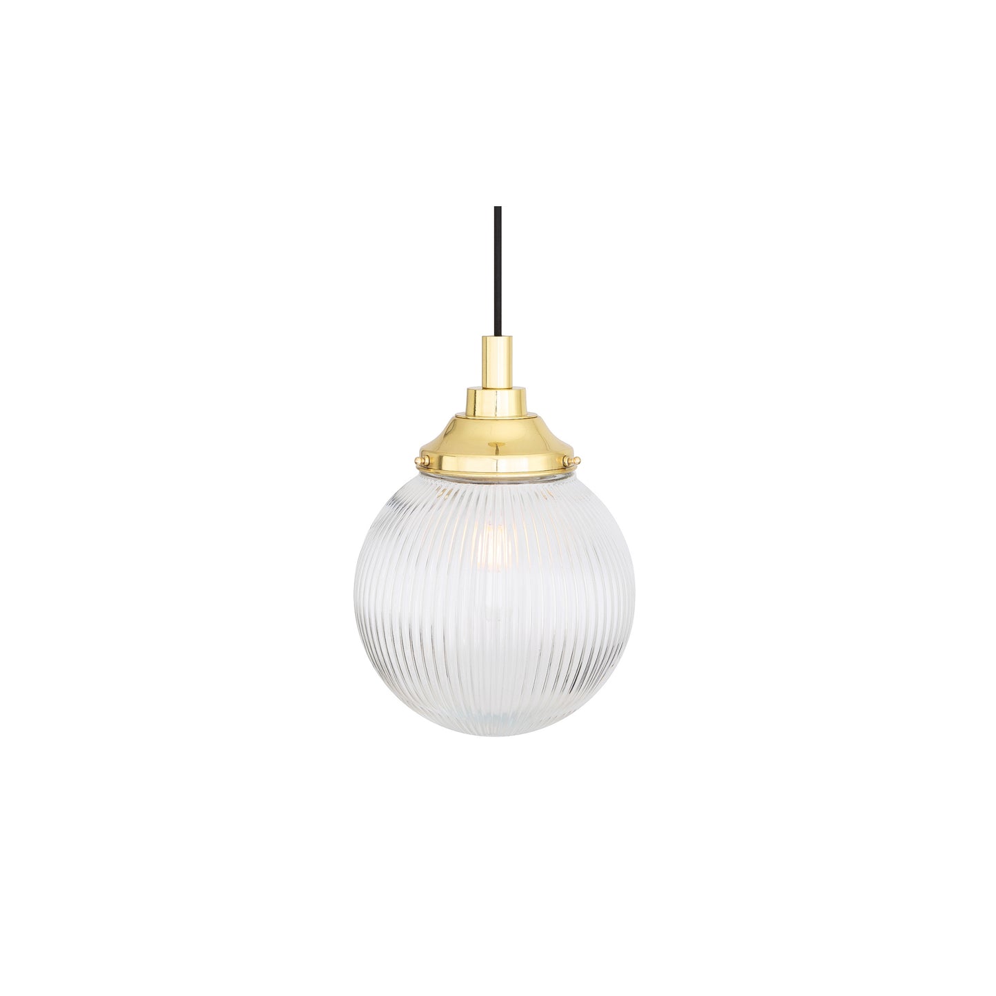Cherith Prismatic Glass Globe Pendant IP44