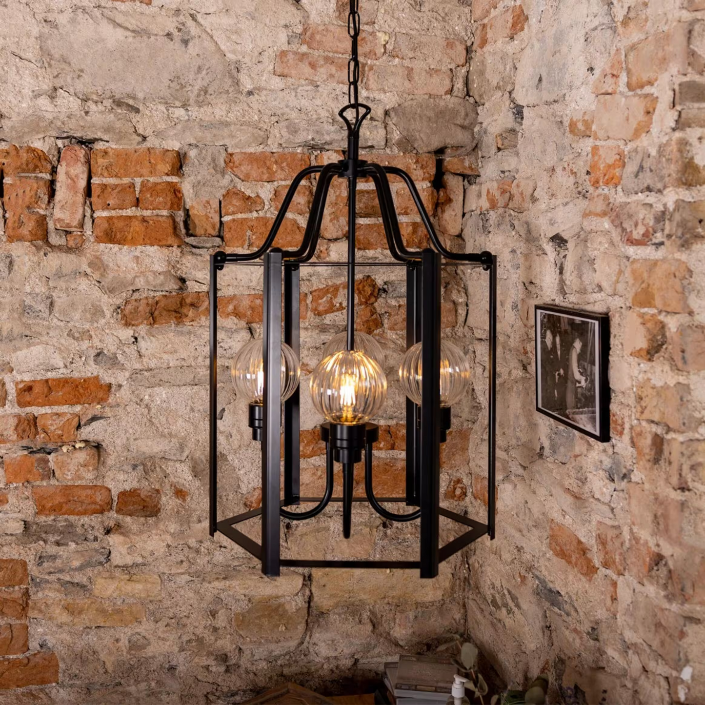 Portroe 4-Light Outdoor Hanging Lantern