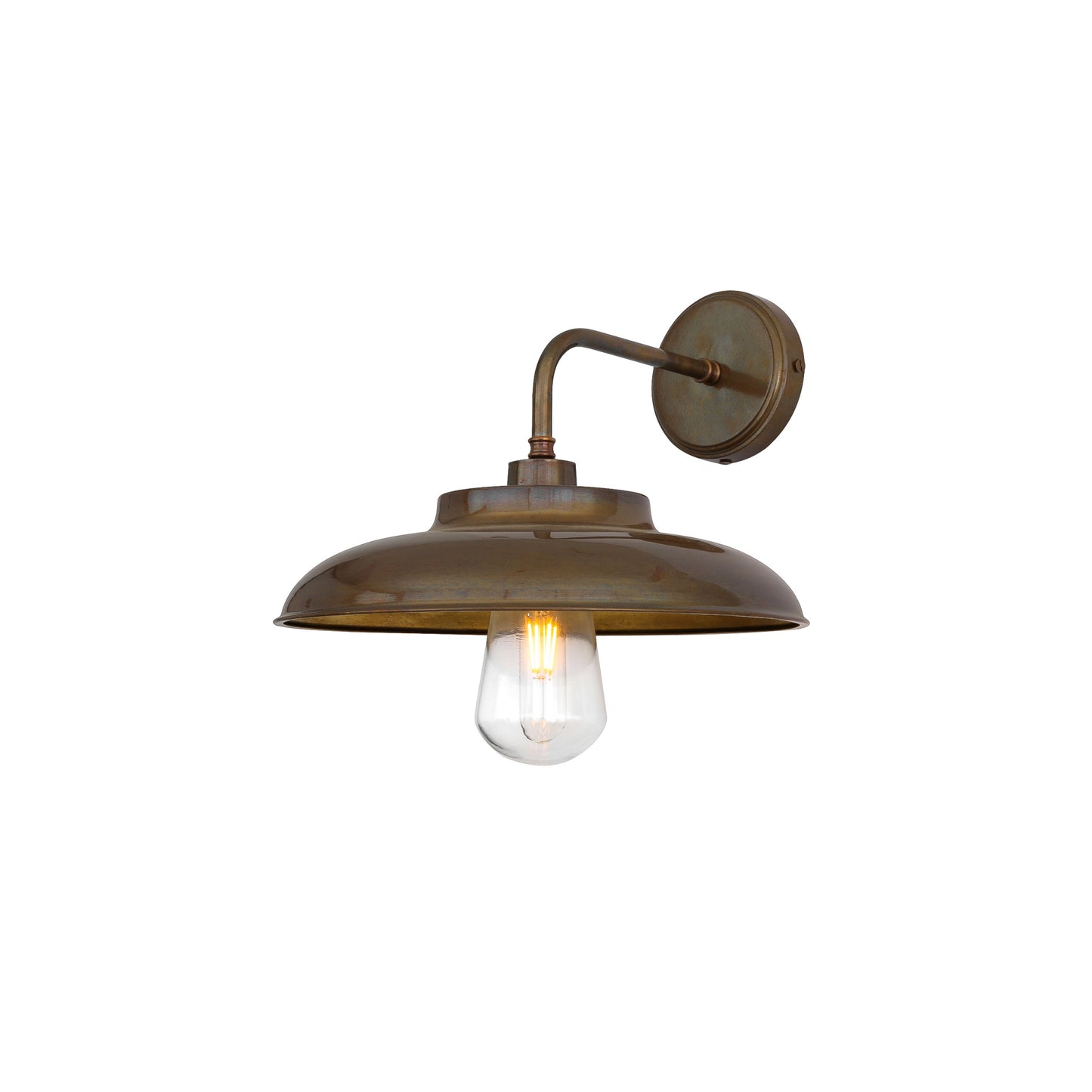 Darya Brass Outdoor Wall Light IP65