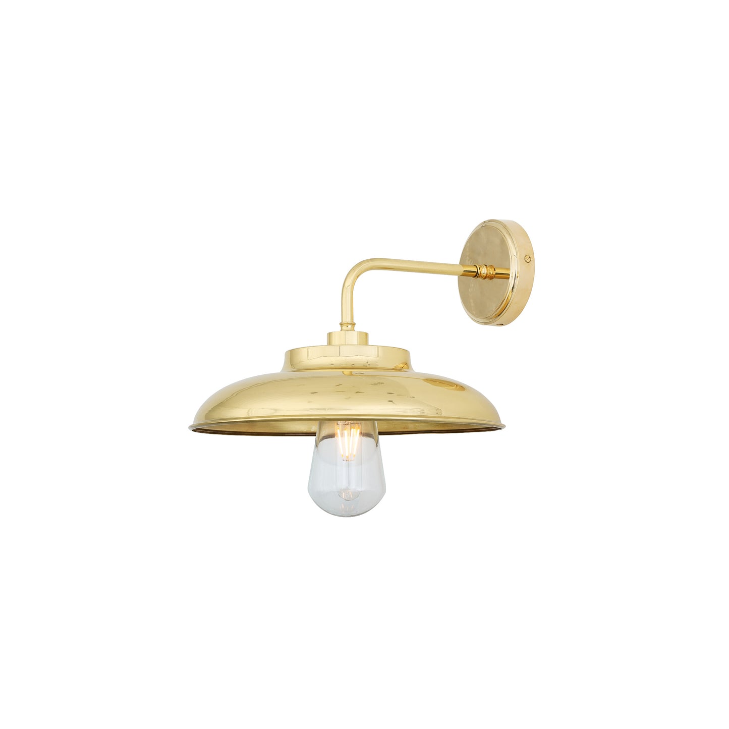 Darya Brass Outdoor Wall Light IP65