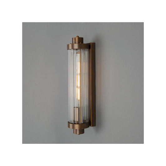 Louise Wall Light with Rippled Glass