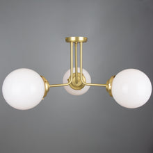 Mullan Lighting Hayes Semi-Flush Ceiling Light