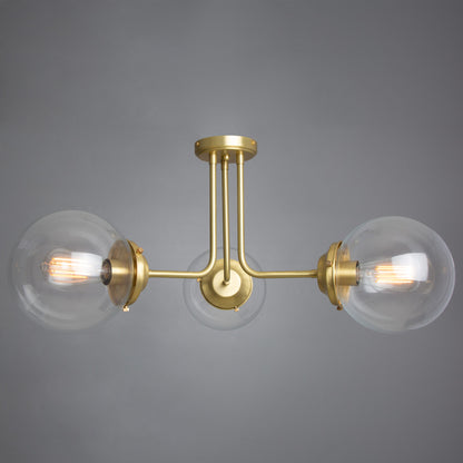 Mullan Lighting Hayes Semi-Flush Ceiling Light