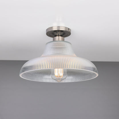 Mullan Lighting Mono Semi-Flush Ceiling Light