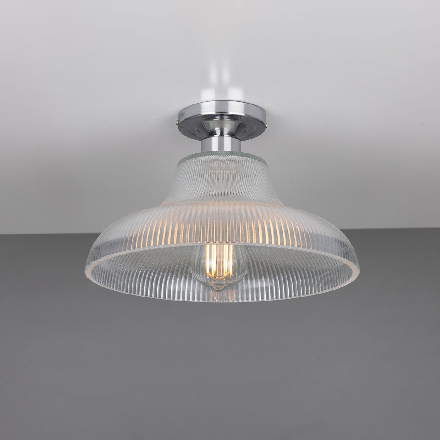 Mullan Lighting Mono Semi-Flush Ceiling Light