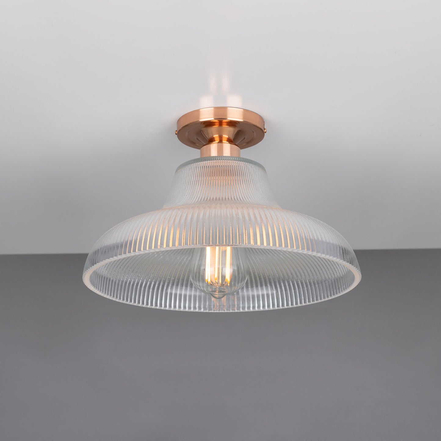 Mullan Lighting Mono Semi-Flush Ceiling Light