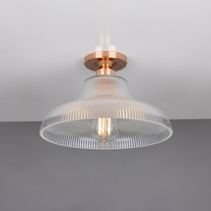 Mullan Lighting Mono Semi-Flush Ceiling Light