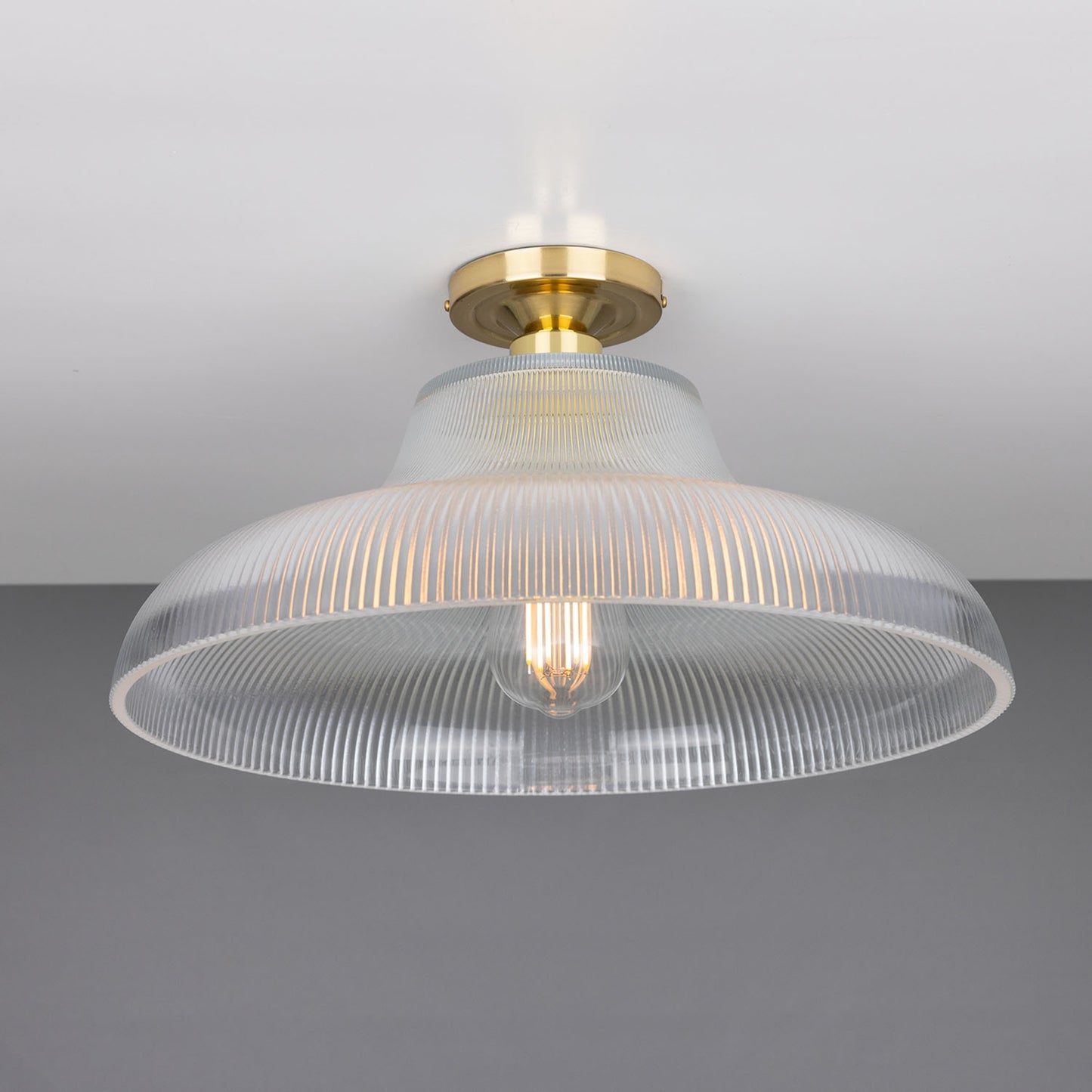 Mullan Lighting Mono Semi-Flush Ceiling Light