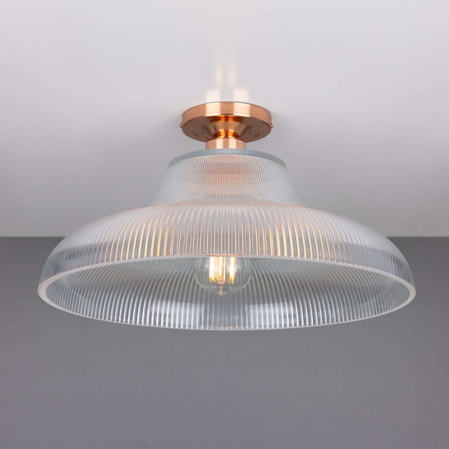 Mullan Lighting Mono Semi-Flush Ceiling Light