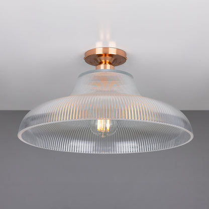 Mullan Lighting Mono Semi-Flush Ceiling Light