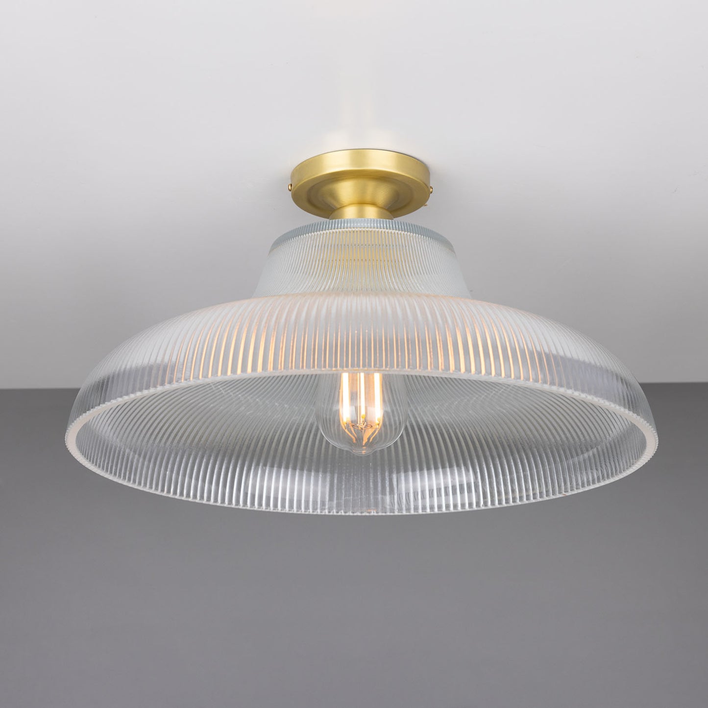 Mullan Lighting Mono Semi-Flush Ceiling Light