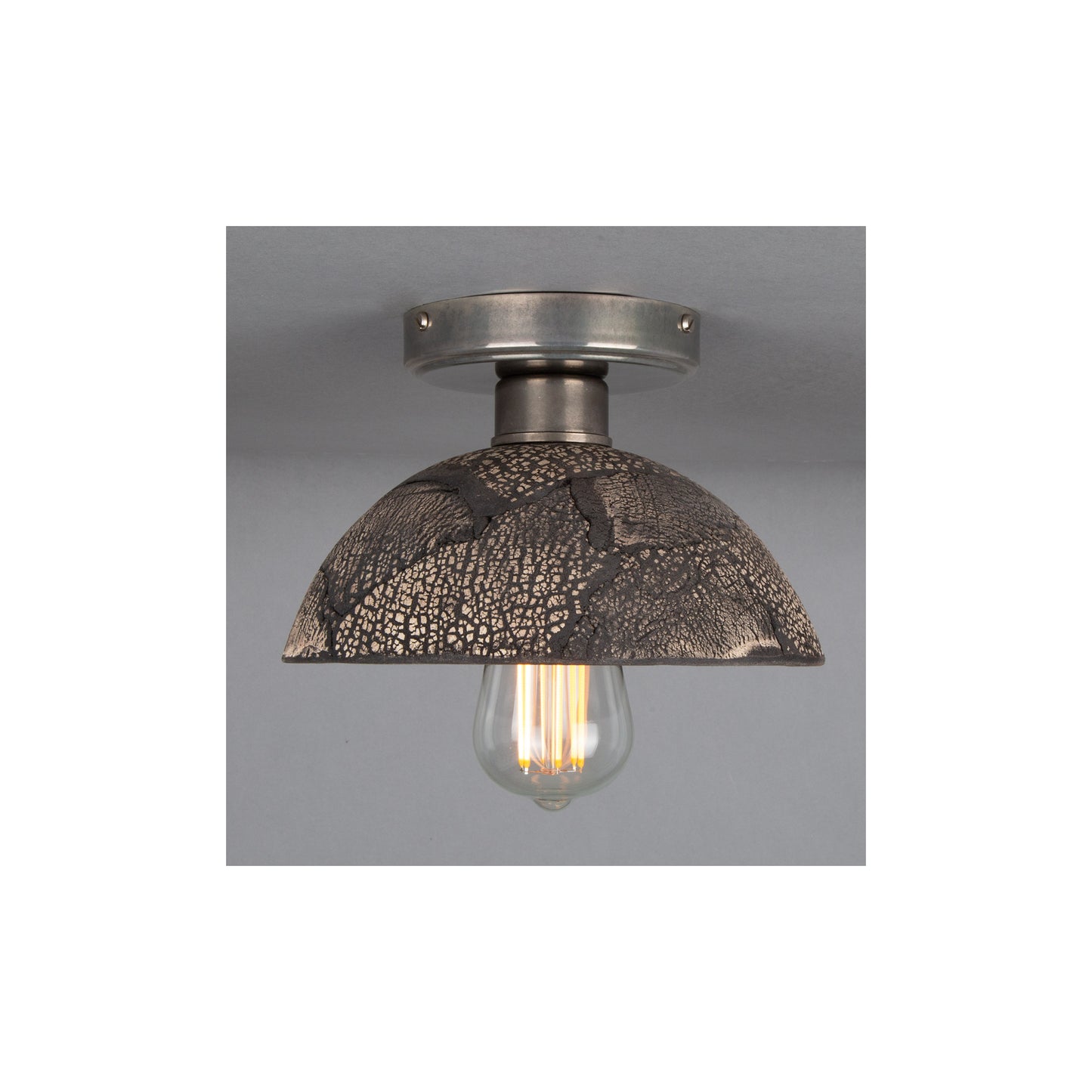 Kauri Organic Ceramic Dome Ceiling Light