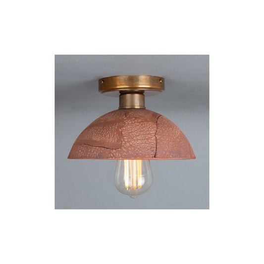 Kauri Organic Ceramic Dome Ceiling Light