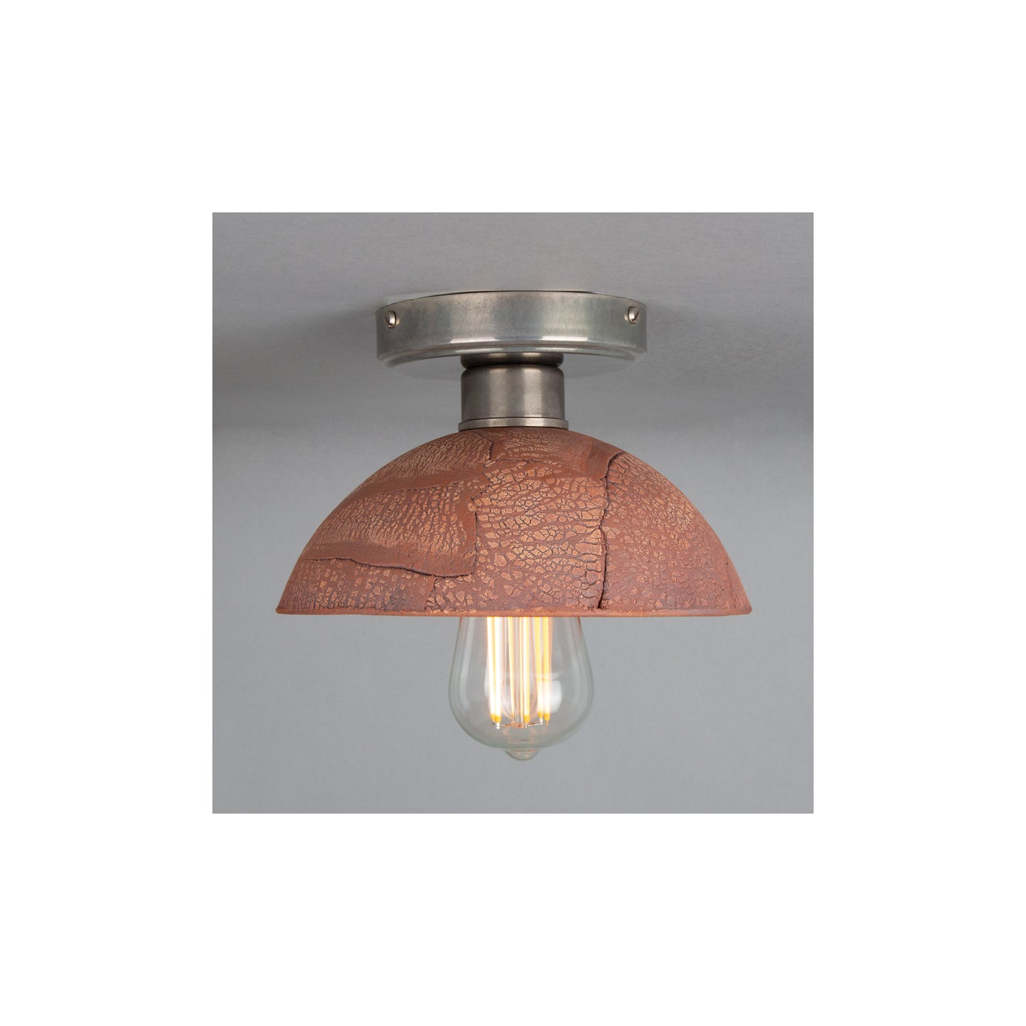 Kauri Organic Ceramic Dome Ceiling Light