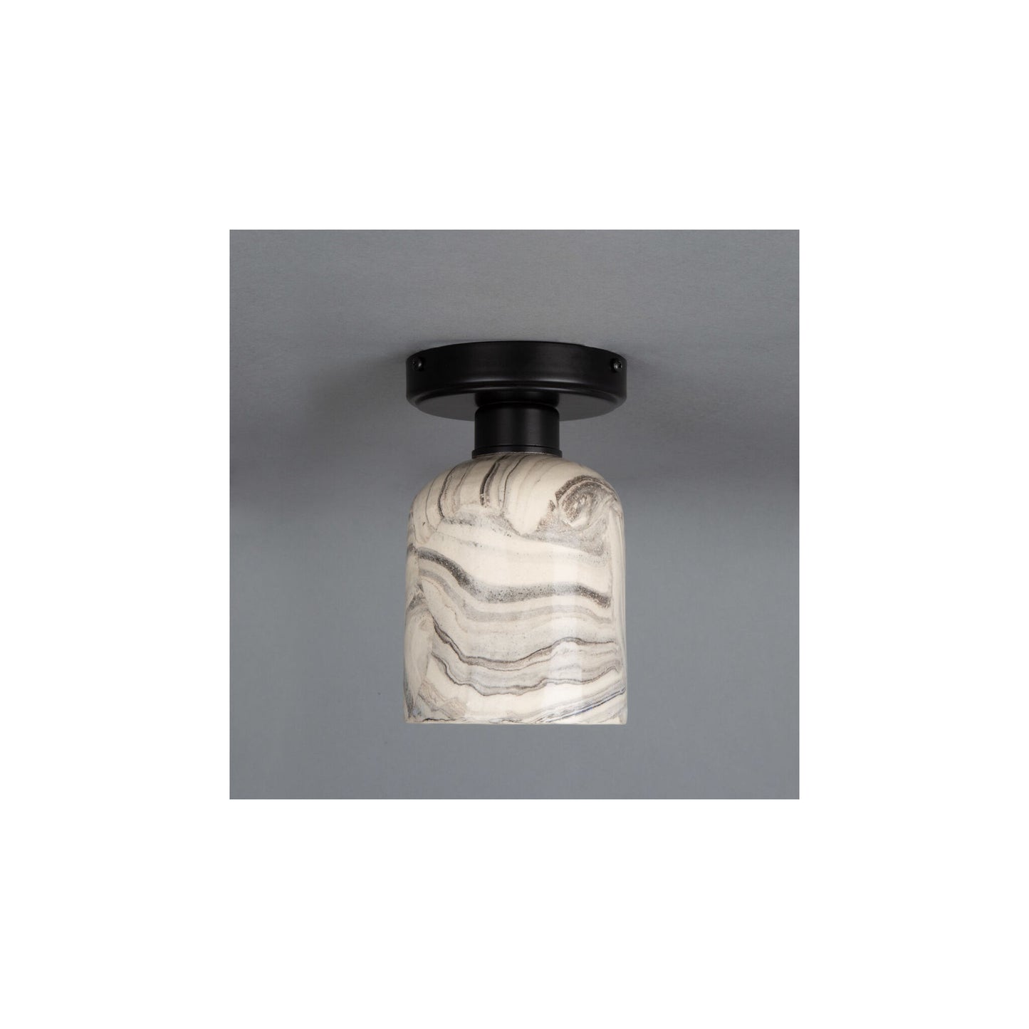 Osier Organic Ceramic Ceiling Light