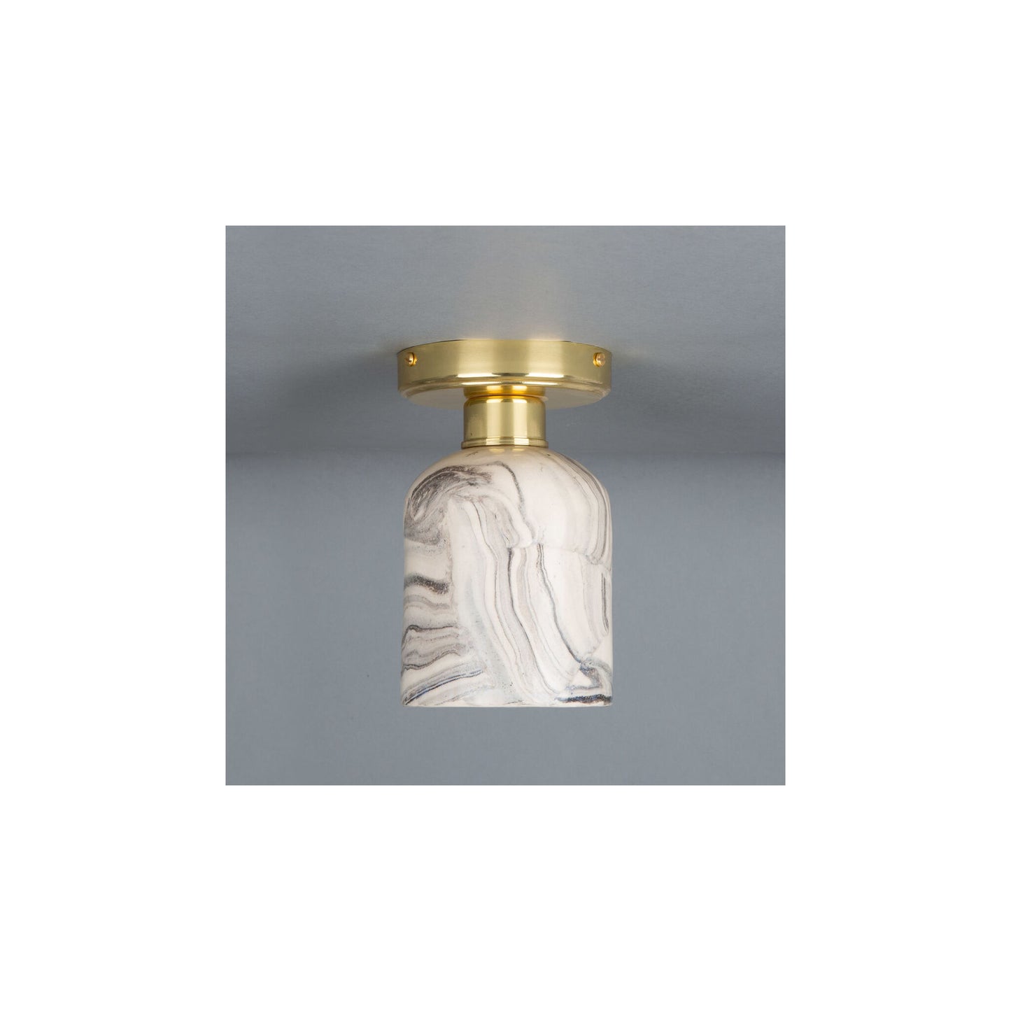 Osier Organic Ceramic Ceiling Light
