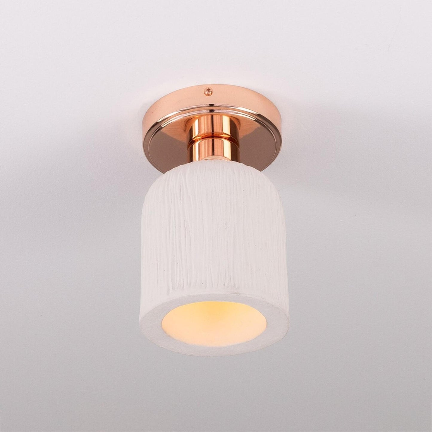 Osier Organic Ceramic Ceiling Light
