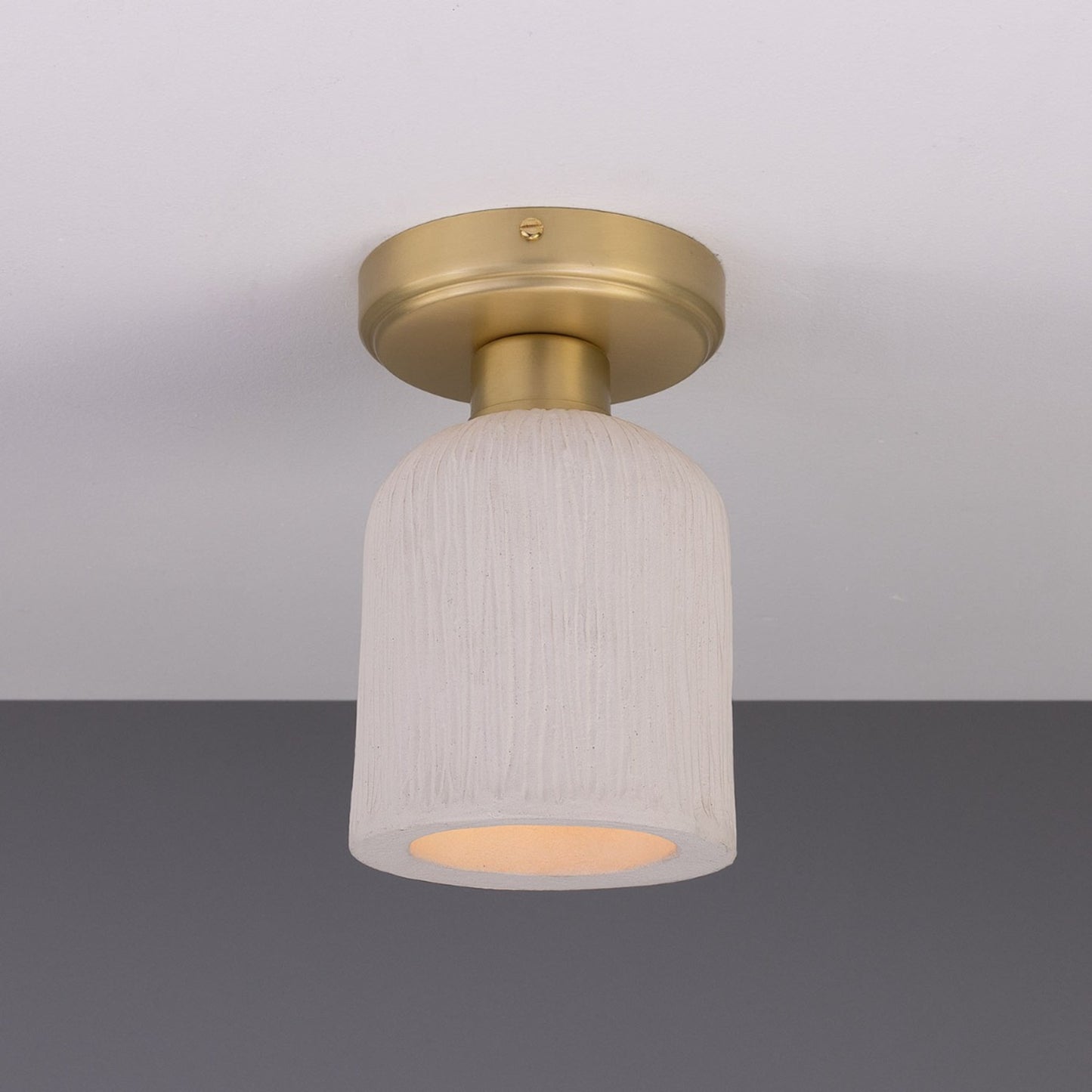Osier Organic Ceramic Ceiling Light