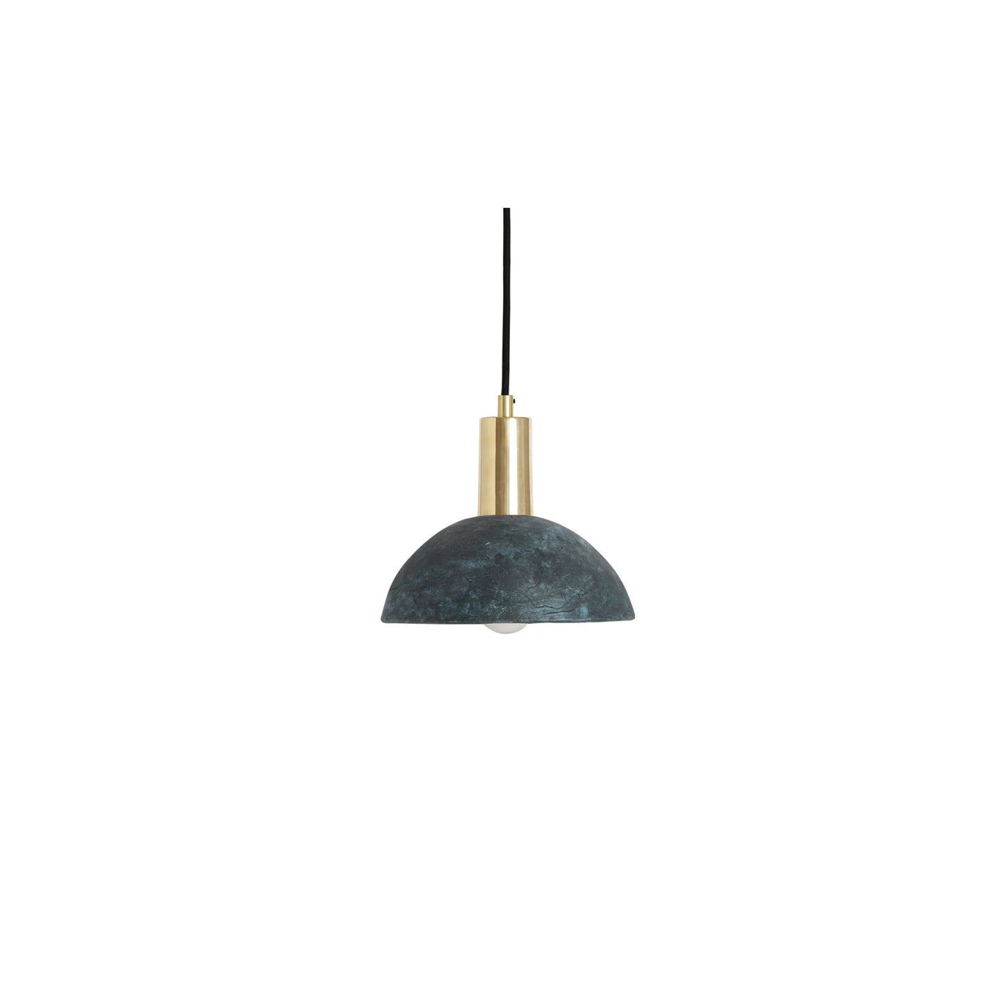 Kauri 20cm Organic Ceramic Dome Pendant