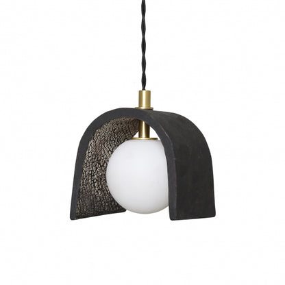 Tansy Minimalist Organic Ceramic Pendant