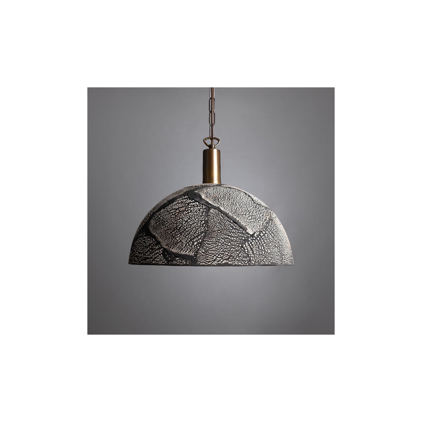 Kauri Organic Ceramic Dome Pendant
