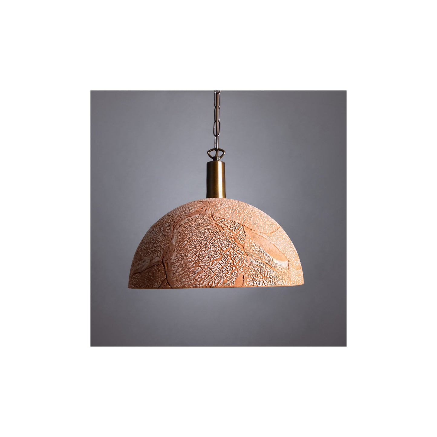Kauri Organic Ceramic Dome Pendant