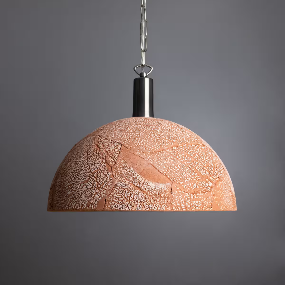 Kauri Organic Ceramic Dome Pendant