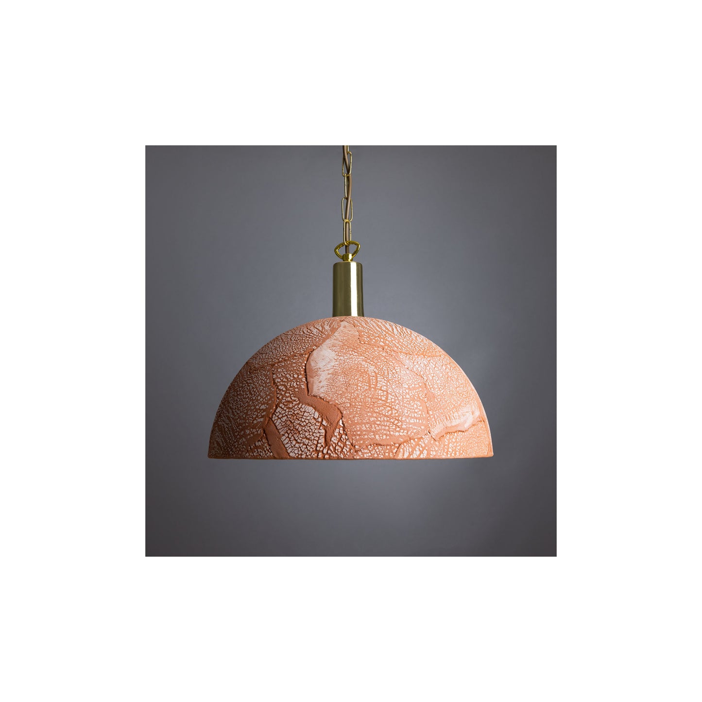 Kauri Organic Ceramic Dome Pendant