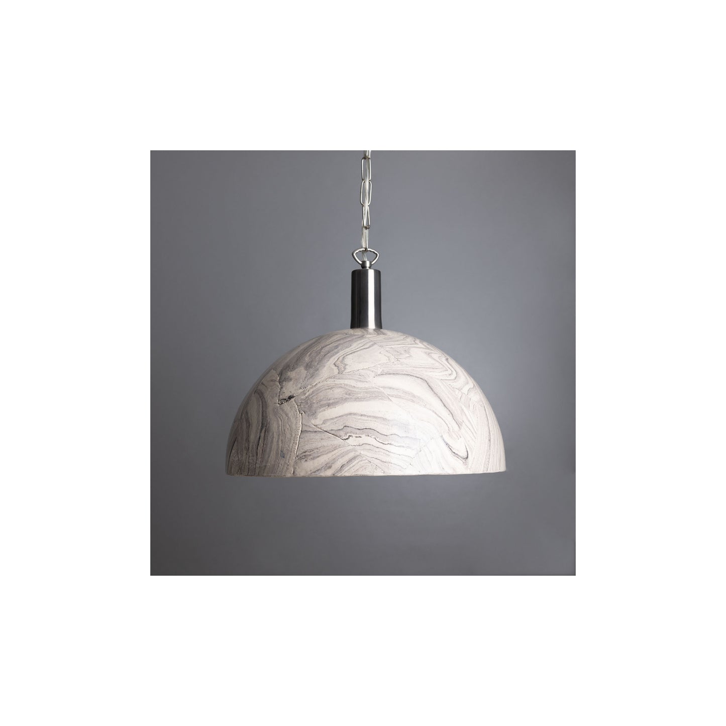 Kauri Organic Ceramic Dome Pendant