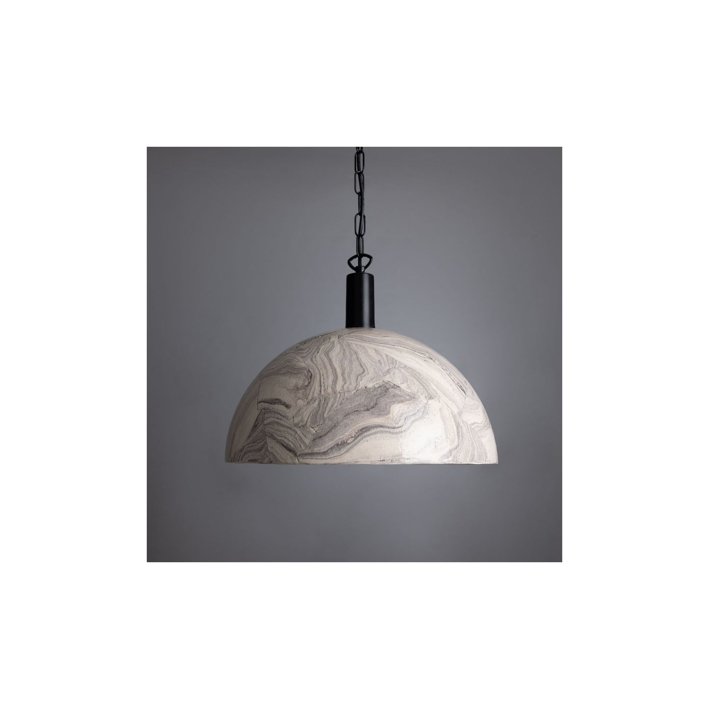 Kauri Organic Ceramic Dome Pendant